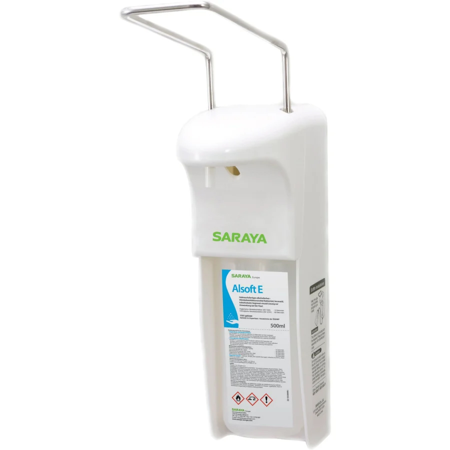 Saraya MDS-500P  manueller Desinfektions-/Seifenspender 